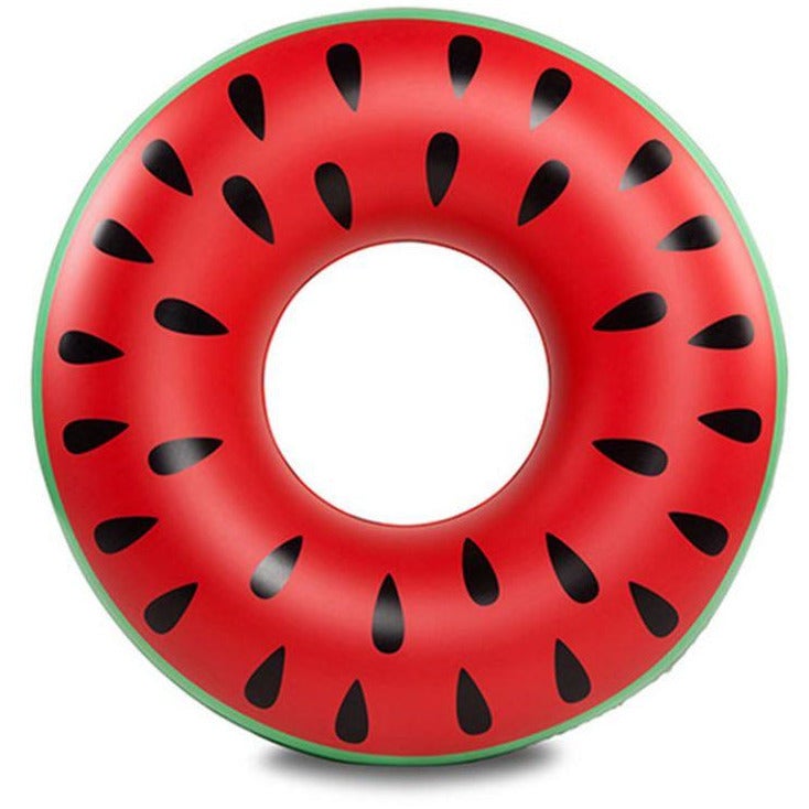 Inflatable Pool Float Swim Ring Watermelon