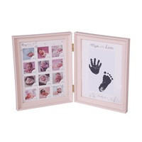 Newborn To 12 Months Foot Hand Print Photo Frame