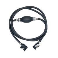 2.1M Fuel Line Gas Hose Primer Bulb Outboard Motor Tank Connector For Yamaha