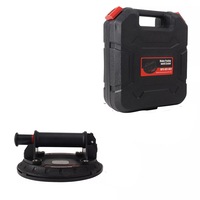 2x 8'' 500kg Vacuum Suction Cup Glass Lifter Granite Sucker Pump Lift Heavy Duty