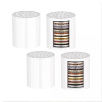 4Pcs 20 Stage Shower Filter Replacement Cartridge Universal Hard Water Softener