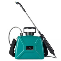 5L Rechargeable Electric Weed Sprayer Battery Powered Farm Garden Pump Spray