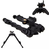 7.25"-9" Adjustable Bipod Spring Harris Metal Sling Swivel Rifle Hunting