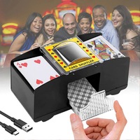 Automatic Playing Cards Shuffler Poker Casino One/Two Deck Card Shuffle Sorter