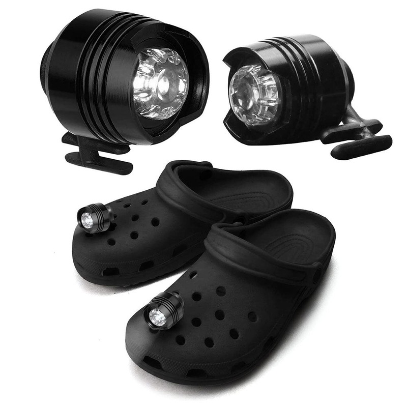 Flash Lights Flashlight Shoes With Remote Croc Lights, Rechargeable Pack Rechargeable Shoe Clip Lights