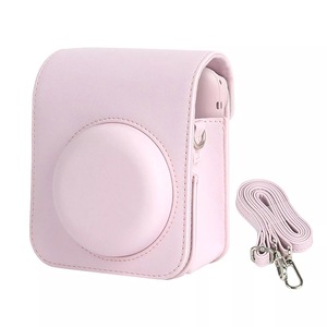 Camera Case Bag for Fujifilm Instax Mini 12 Camera PU Leather Shoulder Bag