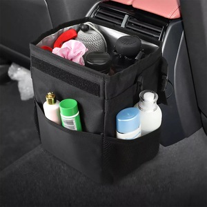Car Bin Waterproof Storage Dustbin Travel Rubbish Waste Basket Box-Bag Organizer