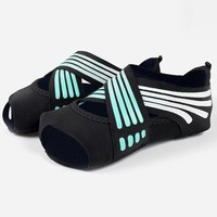 Women Non-Slip Toeless Yoga Shoes Training Dancing Green