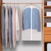 5PCS Dustproof Storage Bag Garment Dress Cover Suit Clothes