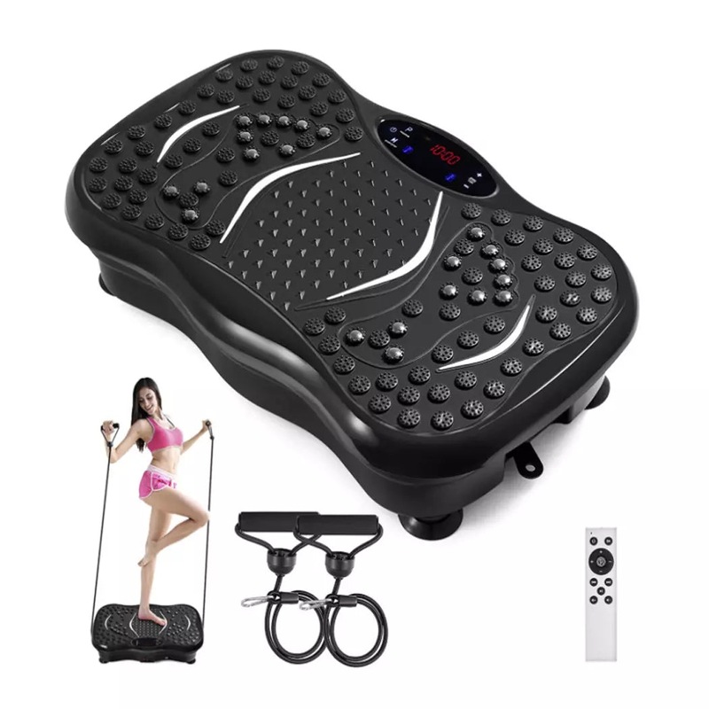 Buy Exercise Vibration Machine Platform Fitness Vibrating Plate Full ...