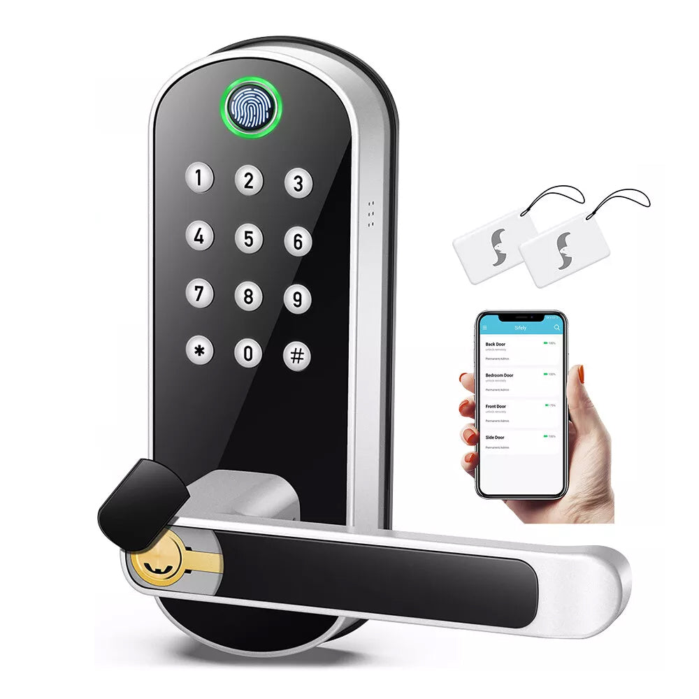 Secure Digital Locks Buy Fingerprint Electronic Digital Security Password Smart Locks Door ...