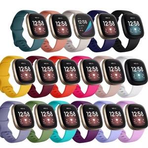 Fitbit Versa 3 4 Sense 2 Watch Strap Replacement Soft Silicone Sports Wrist Band