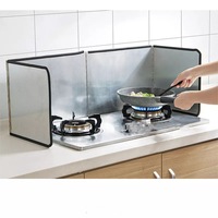 Frying Splash Guard Kitchen Oil Anti Splatter Shield Screen Washable Cooking