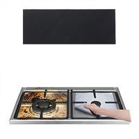 Gas Range Stove Top Burner Protector Reusable Liner Clean Non-stick Covers