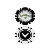 Golf Ball Marker - 2 x Callaway Poker Chip Golf Ball Markers