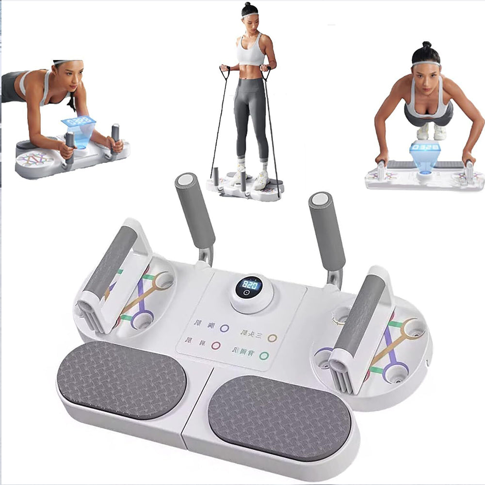 Buy Home Workout Equipment Push Up Board Smart Pushup Bar Timing Muscle ...