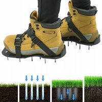 Nail Spiked Aeration Shoes 30cm, Studded Soles Spikes, Flooring Screed