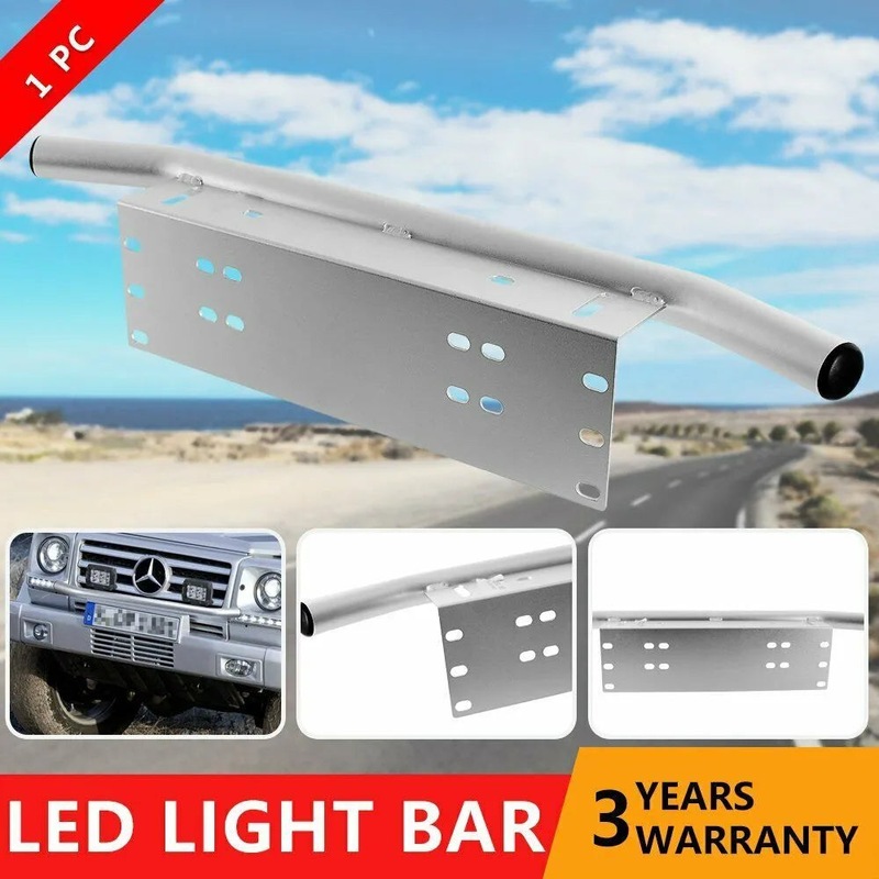 Buy Number Plate Bullbar Frame For Driving Light Bar Mount Mounting