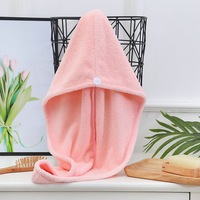 Quick Dry Coral Fleece Hair Towel
