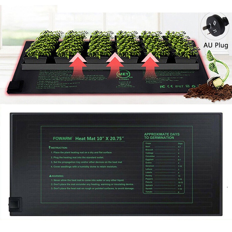 Buy Seedling Heating Mat Heat Pad Seed Germination Starter Sprout