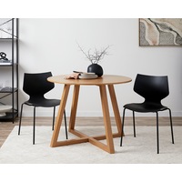 Avalon Dining Table - Natural - Scandi Round Table