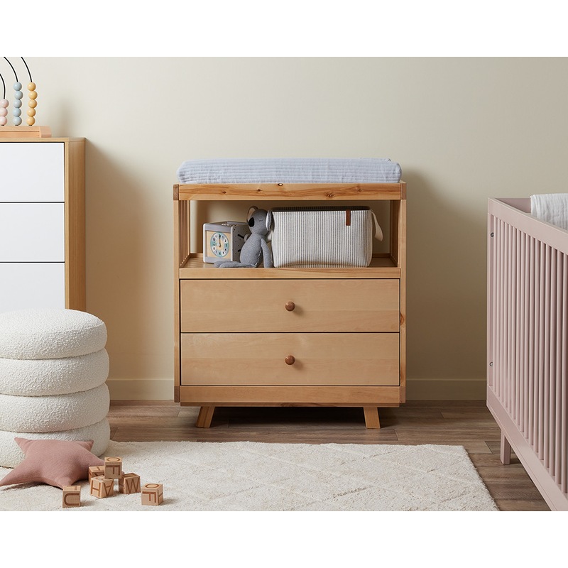 Buy Mocka Aspen Change Table with Drawers Birch MyDeal