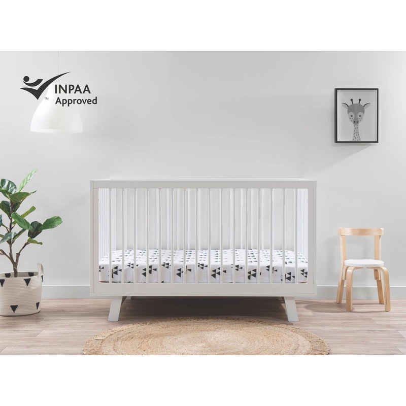 Buy Mocka Aspen Cot White Nursery Furniture Cots MyDeal