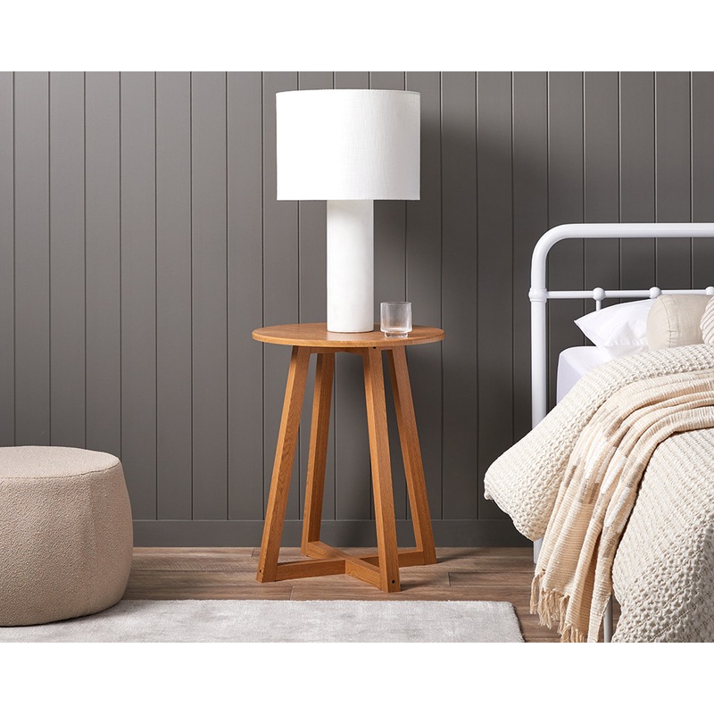 Buy Avalon Side Table Natural Bedside and Side Tables MyDeal