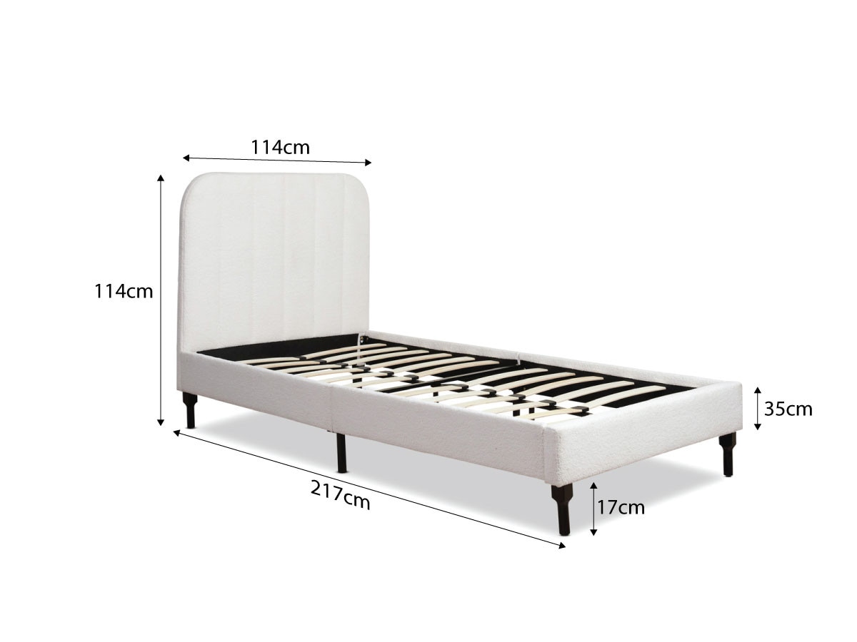 King single online bed mocka