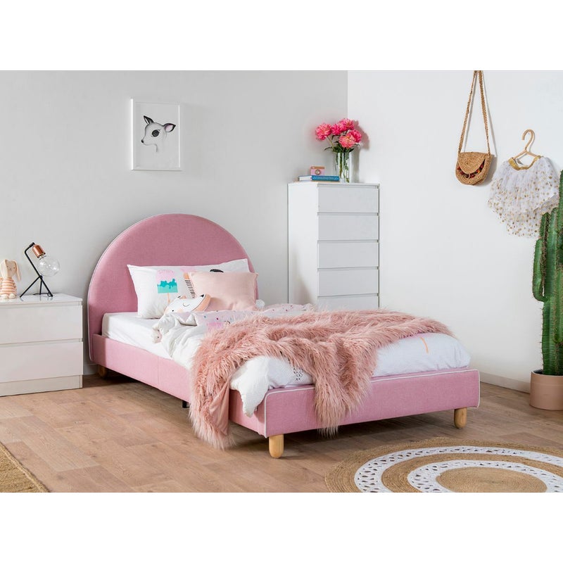 Dani Bed King Single Pink Kids, Best King Single Bed For Toddler