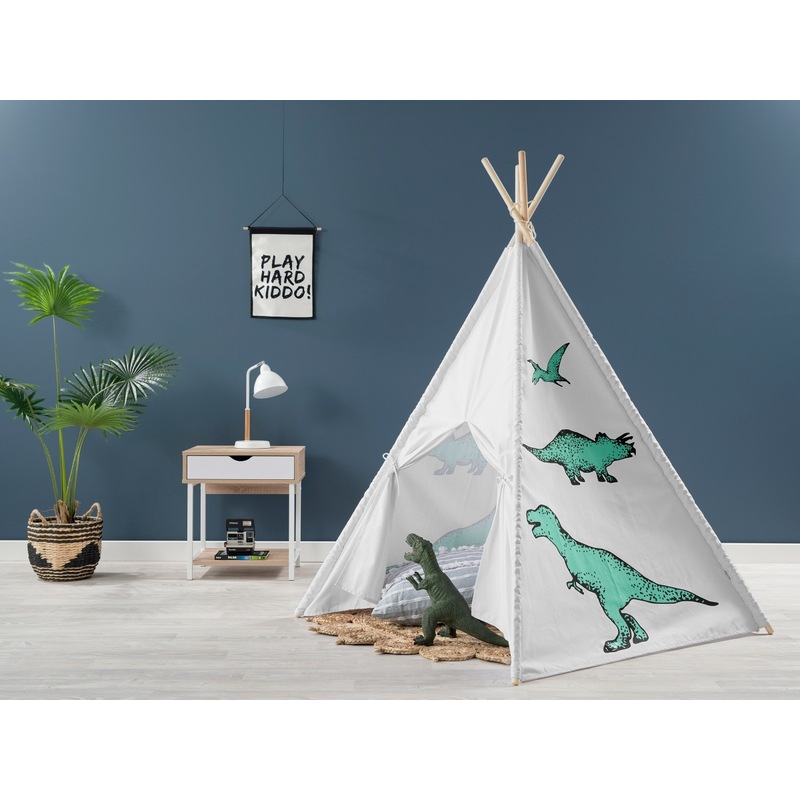 Mocka Henley Teepee Dinosaur Kids Play Teepees MyDeal