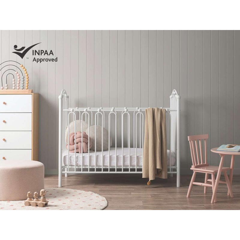 Buy Mocka Josephine Cot White MyDeal