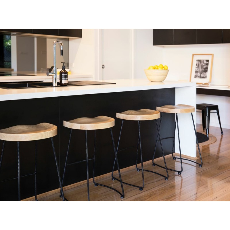 Buy Mocka Legna Bar Stool 65cm high Kitchen Chairs and Barstools