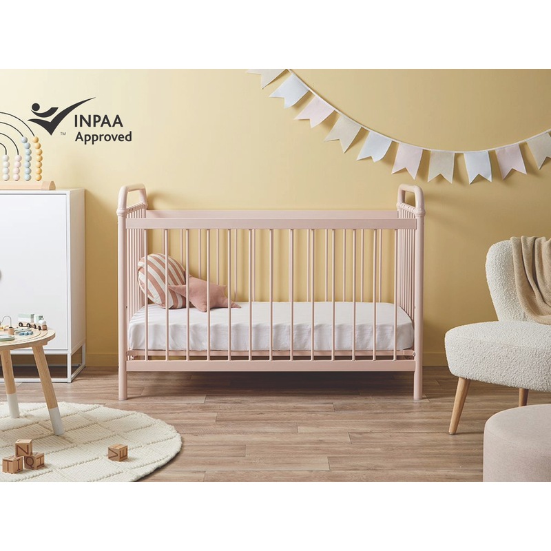 Buy Mocka Sonata Cot Pink MyDeal