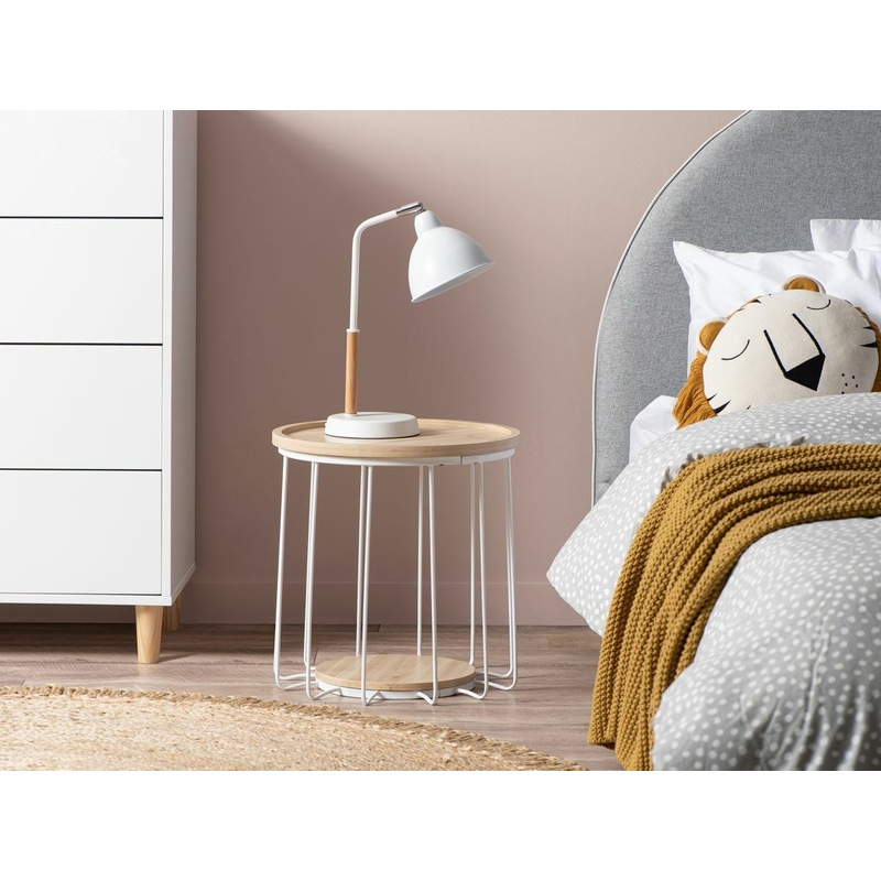 Buy Mocka Tennyson Side Table White Small MyDeal