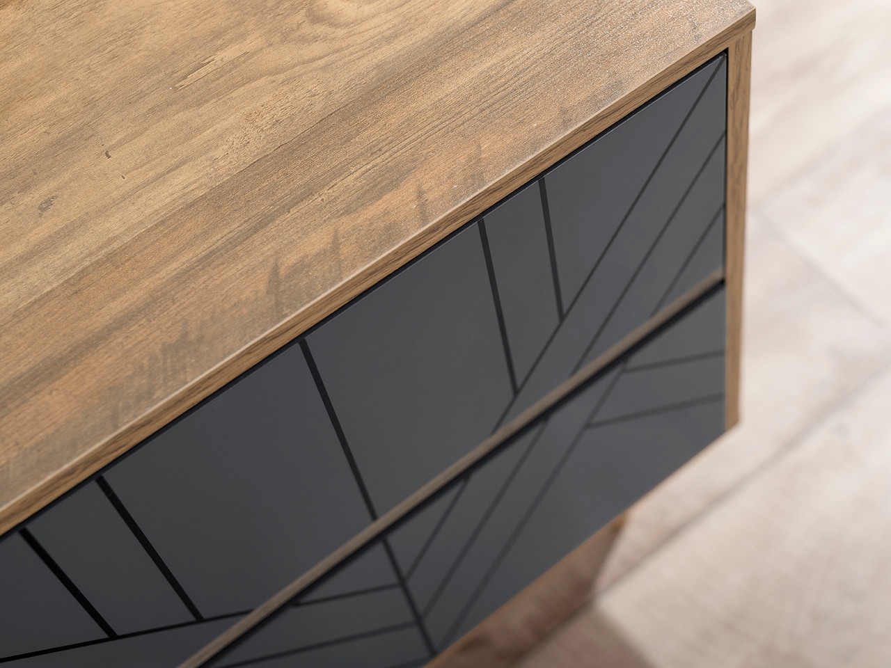 Mocka zara bedside deals table