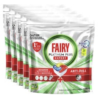  Fairy Platinum Plus Lemon Dishwasher Tablets, Pack of 2 :  Health & Household