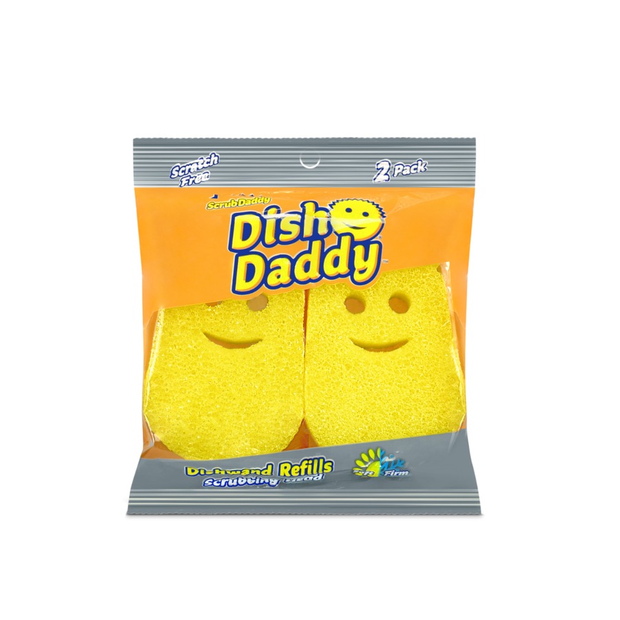 16 Pack Scrub Daddy Dish Daddy Dishwand Refills (8 x 2 Pack)