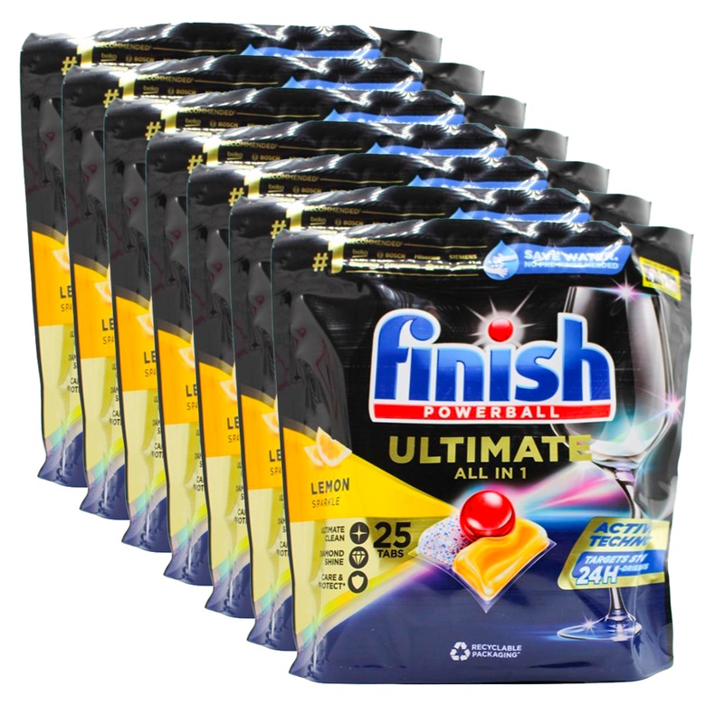 Buy Finish Ultimate AllIn1 Lemon Sparkle Powerball Dishwashing