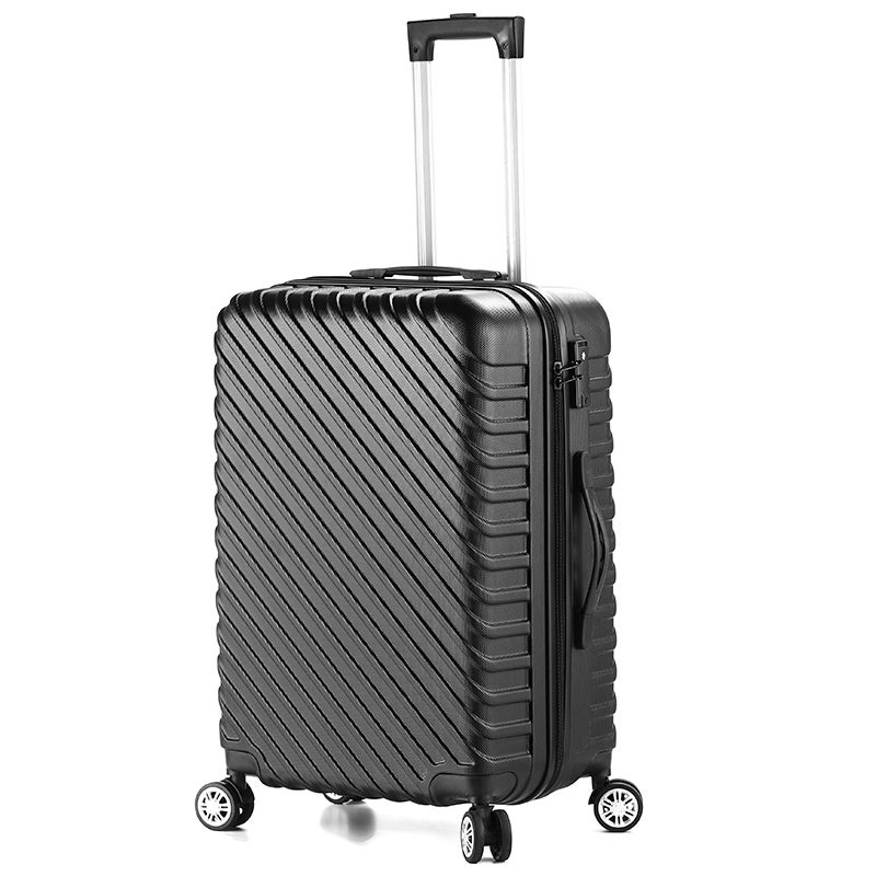 Buy Nelio 3 Piece Hardcase Spinner Luggage Suitcase with TSA Lock Set ...