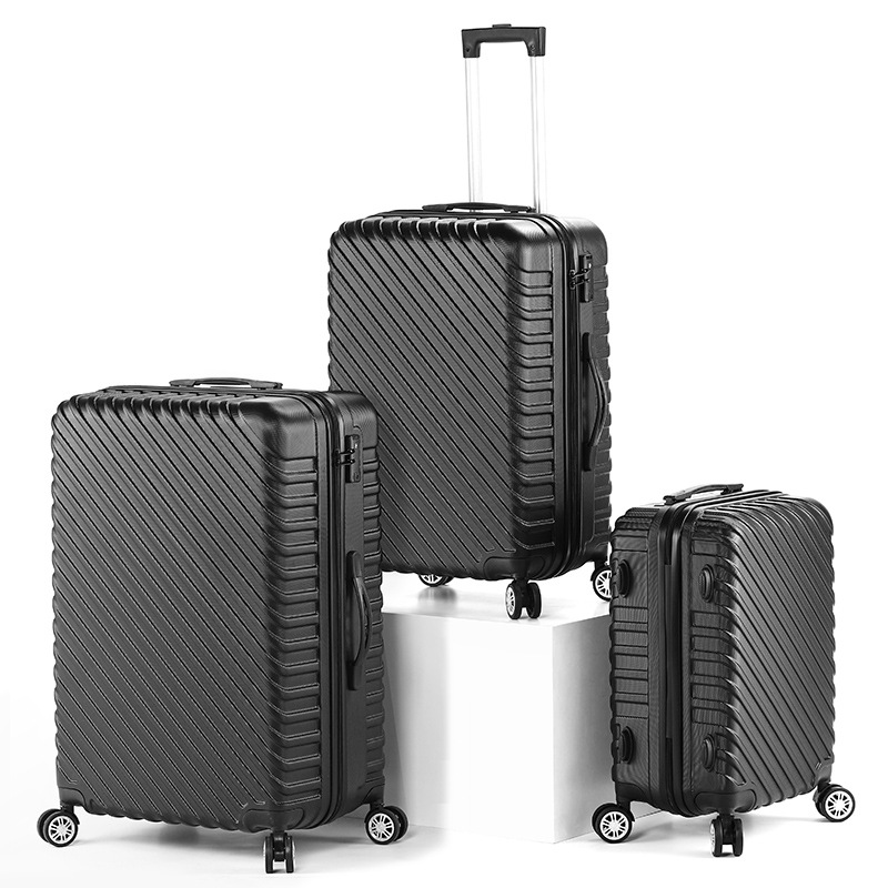 Buy Nelio 3 Piece Hardcase Spinner Luggage Suitcase with TSA Lock Set