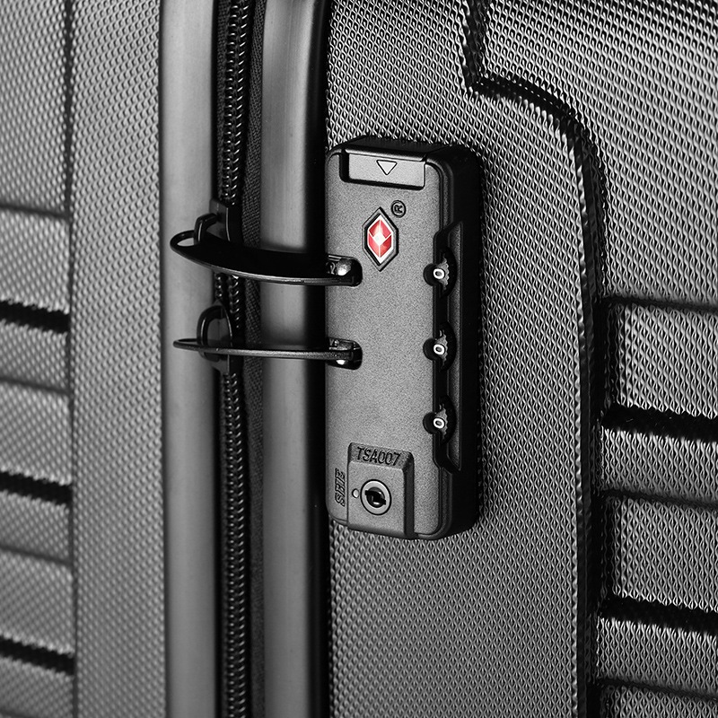 Buy Nelio 3 Piece Hardcase Spinner Luggage Suitcase with TSA Lock Set