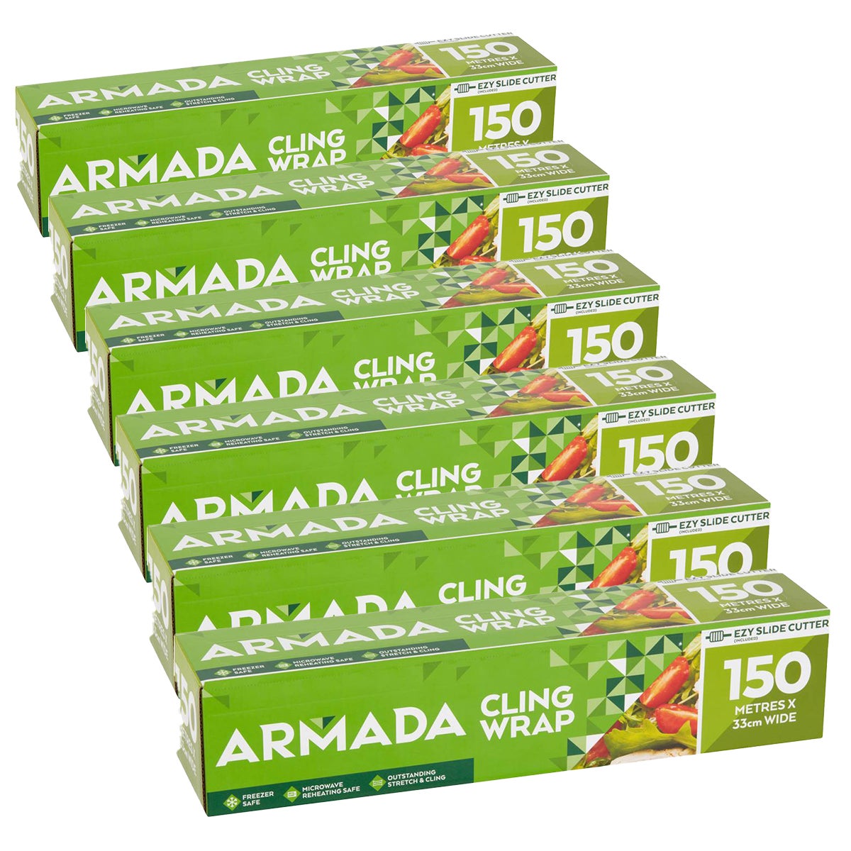 Buy 6 Pack Armada Cling Wrap 33cm x 150m MyDeal