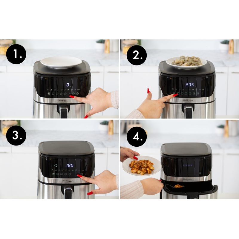 Buy Healthy Choice 7L Digital Air Fryer with BuiltIn Weighing Scale