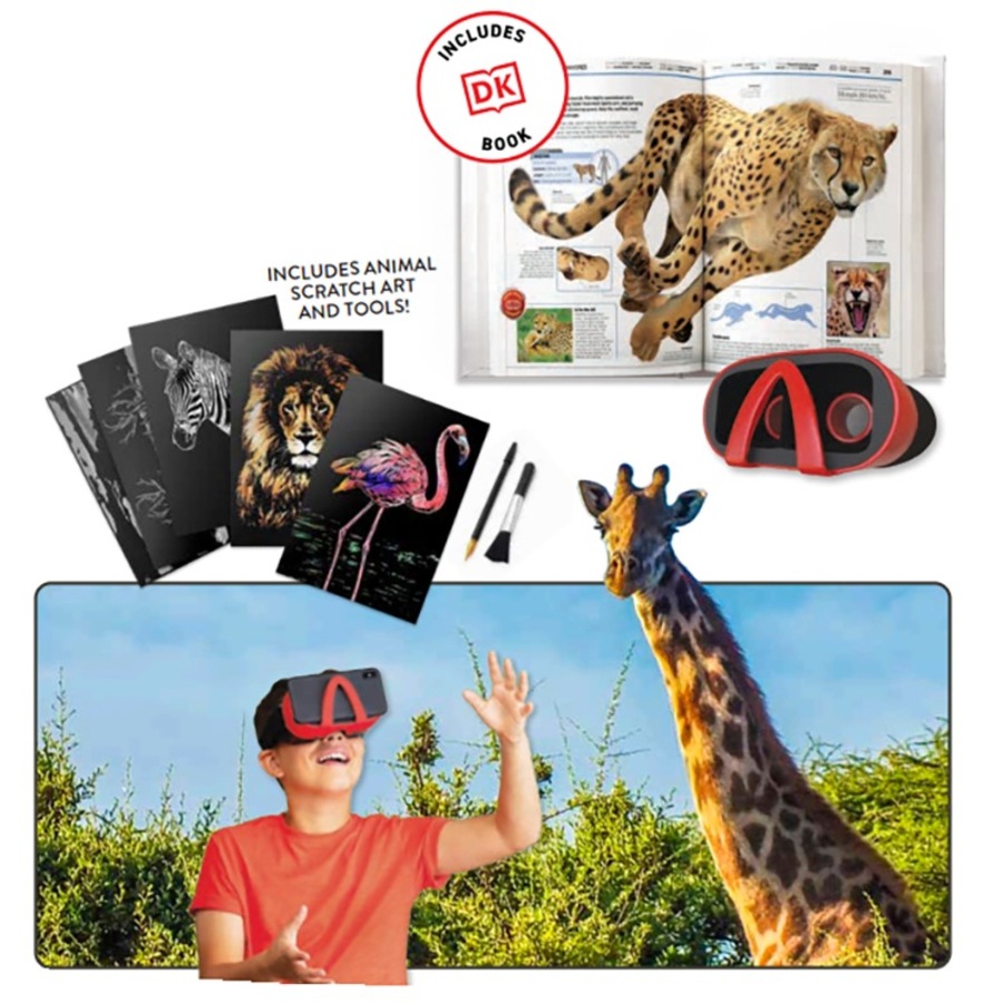 Buy Abacus Animals VR Gift Box Kids Craft with Interactive Book Set ...