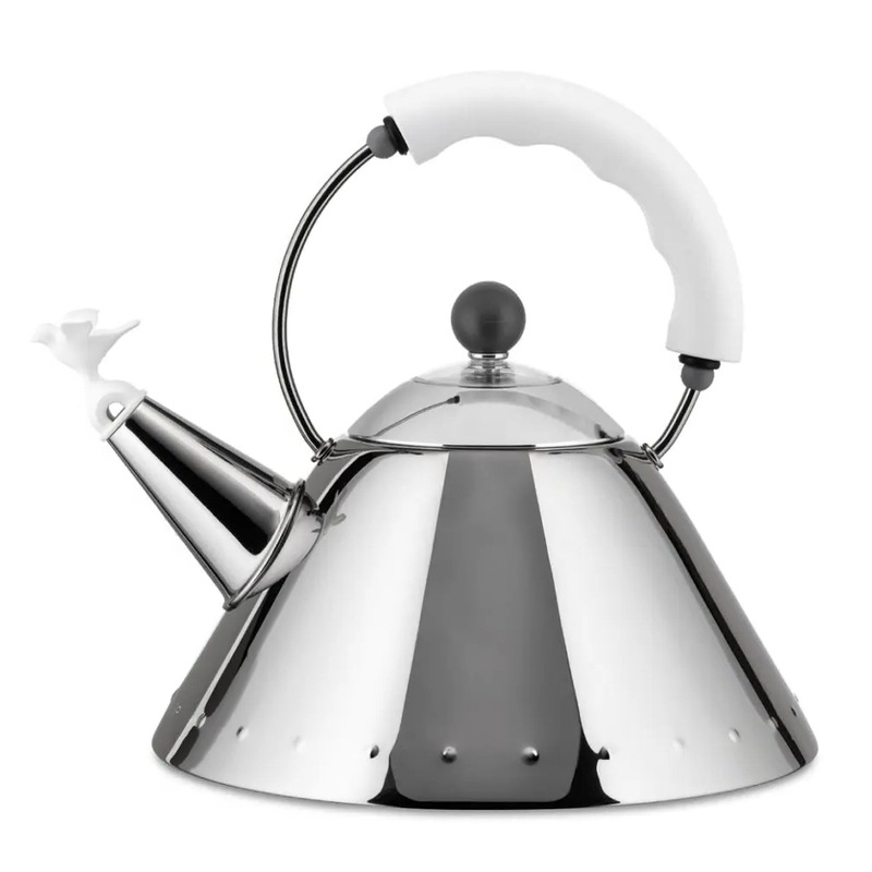 Buy Alessi Michael Graves Bird 9093 Stove Top Kettle White MyDeal