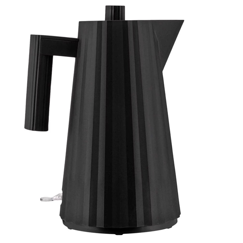 Alessi Plisse Electric Kettle 1.7L Black