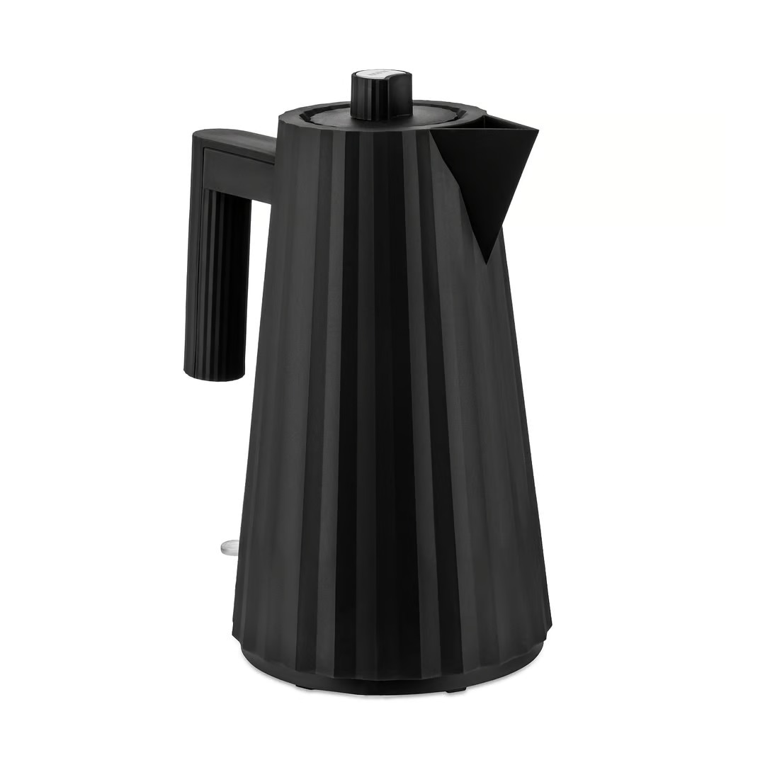 Buy Alessi Plisse Electric Kettle 1.7L Black - MyDeal