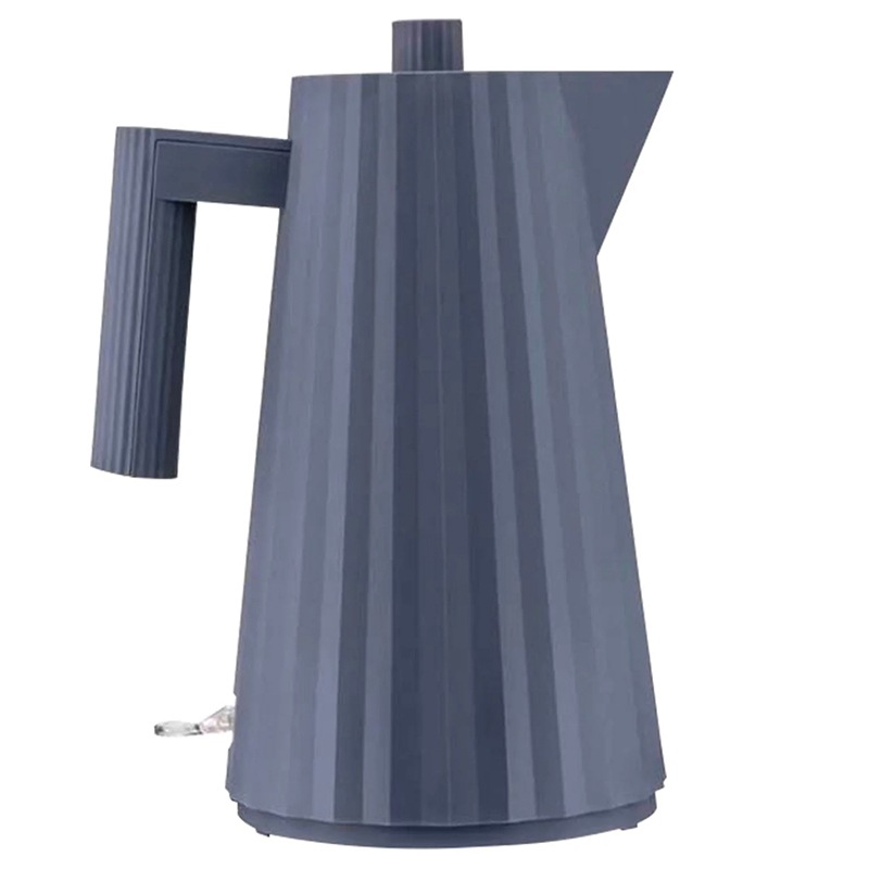 Alessi Plisse Electric Kettle 1.7L Grey