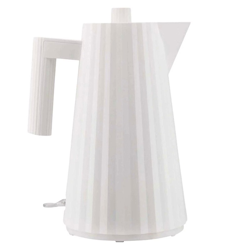 Buy Alessi Plisse Electric Kettle 1.7L White MyDeal